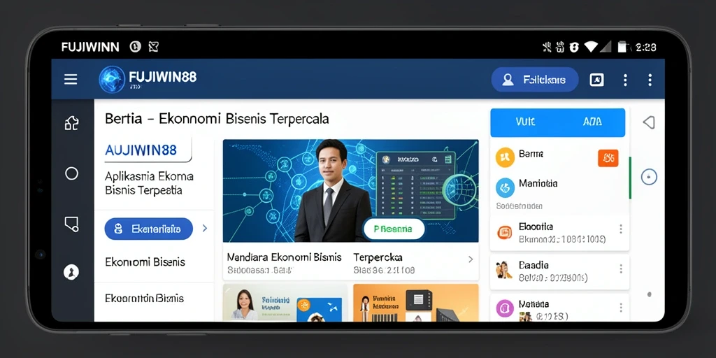 Antarmuka FUJIWIN88 yang informatif dan mudah digunakan.