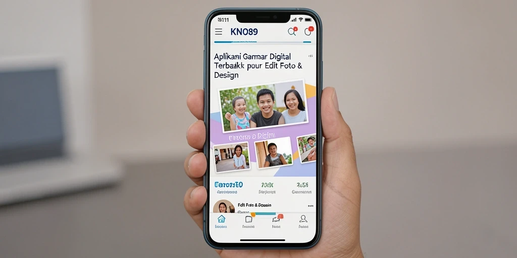 Antarmuka pengguna yang menarik dan fitur lengkap dari KNO89.