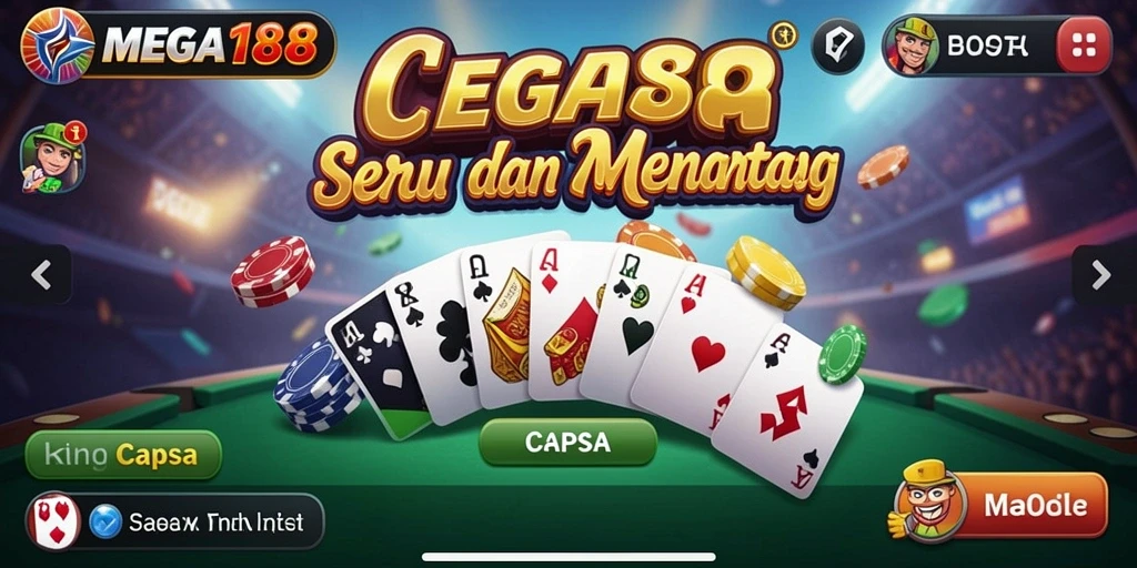 Tampilan antarmuka MEGA188 yang atraktif dan fungsional.