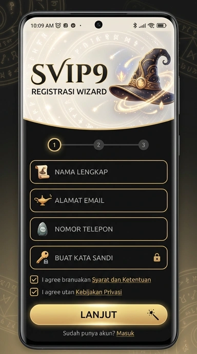 Panduan Registrasi Akun Baru svip9 untuk Pengguna Android