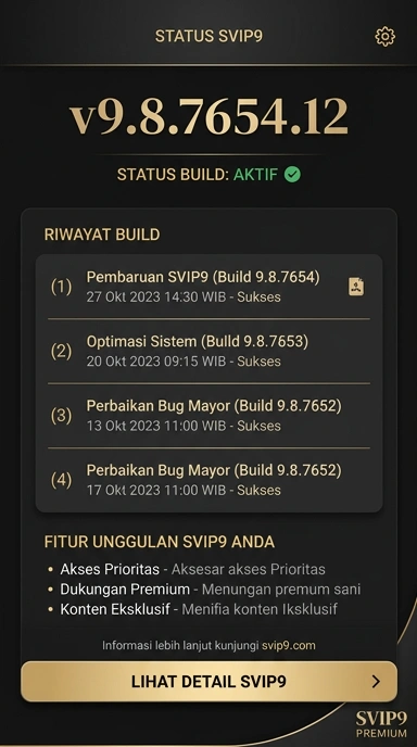 Riwayat Versi Aplikasi svip9 untuk Pengguna Android